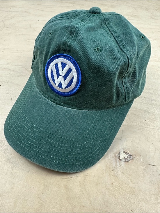 Accessories - Volkswagen Green Baseball Cap with Blue & White Patch